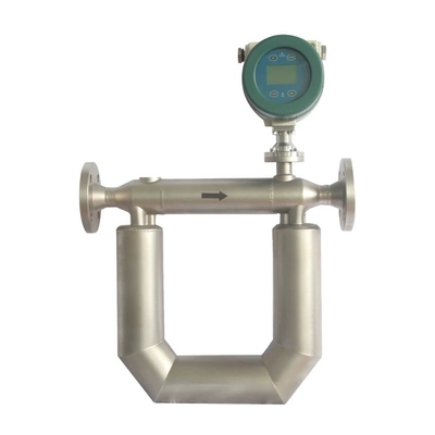 High Performance U Type Coriolis Gas Flow Meter Mass Flow Rate Sensor