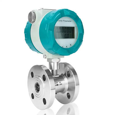 Industrial DN15-6000mm Digital Turbine Flow Meter High Accuracy