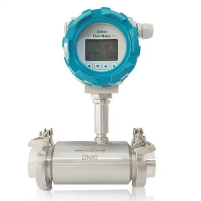 Industrial High Accuracy Turbine Flow Meter Turbine Flow Sensor DN15-6000mm