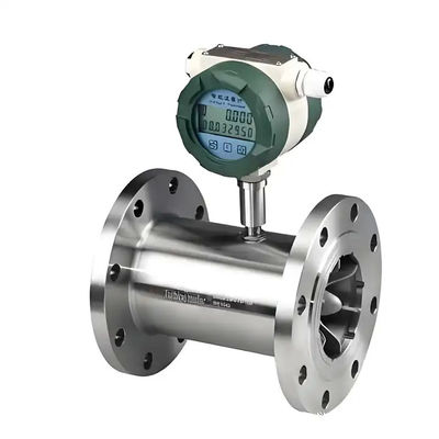 Industrial DN15-6000mm Digital Turbine Flow Meter High Accuracy