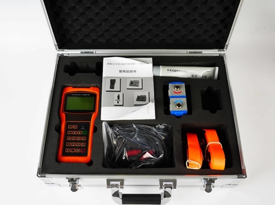 Handheld Ultrasonic Flow Meter IP65 Industrial Grade With Non Intrusive Design