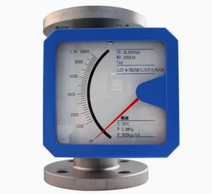 Robust DN80 Metal Tube Rotameter SS304/SS316L/FEP/Titanium Wetted Parts