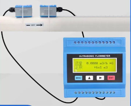Energy Efficient Handheld Flow Meter With Error Correction Technology DN50-DN700
